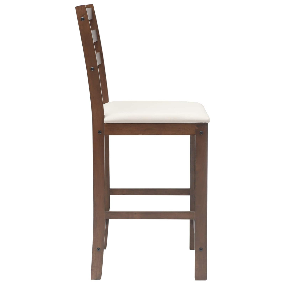 vidaXL Eetstoelen 2 pcs Lichtbruin 40 x 47,5 x 99,5 cm