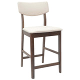 vidaXL Eetstoelen 2 pcs Lichtbruin 48 x 49 x 95 cm Massief Rubberhout