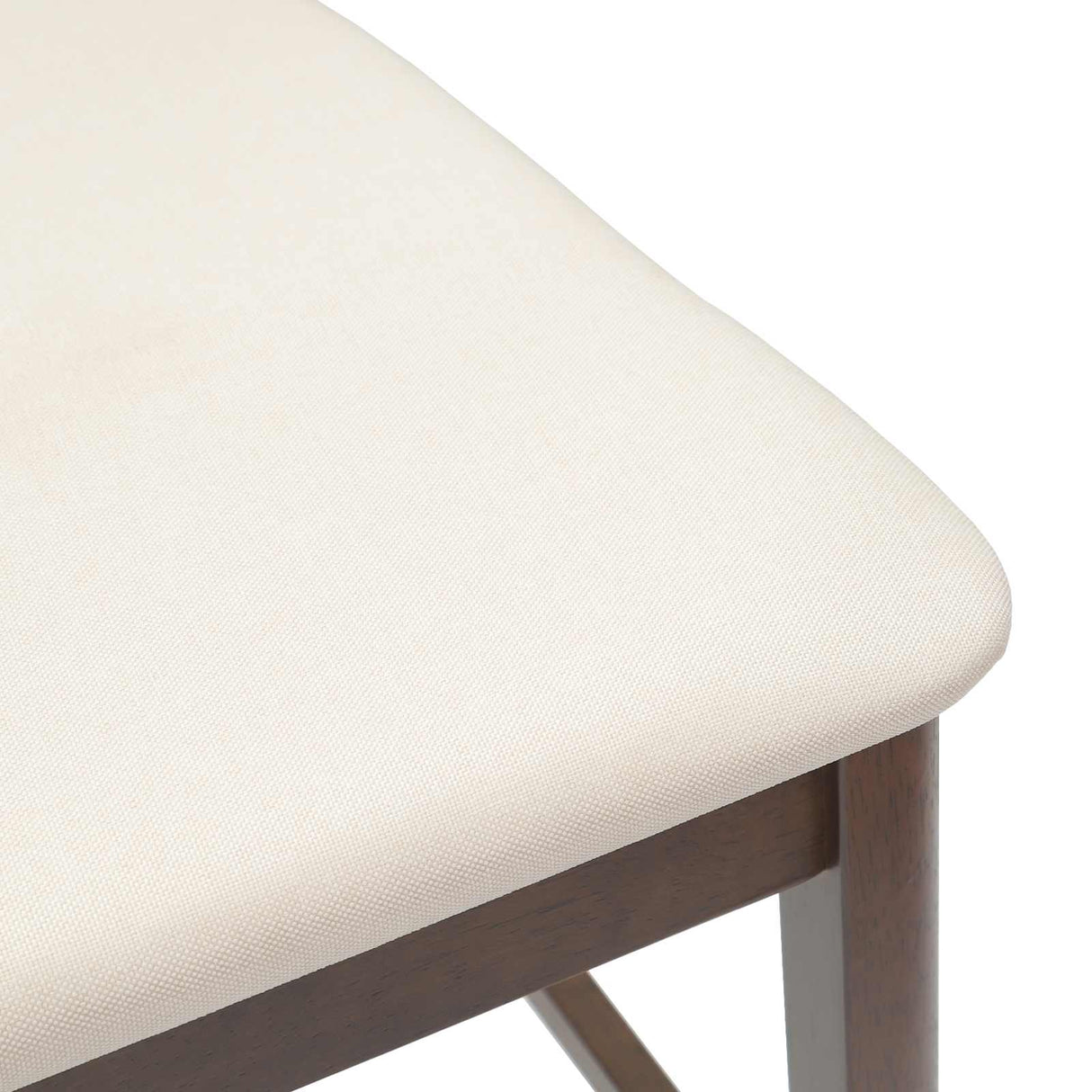 vidaXL Eetstoelen 2 pcs Lichtbruin 48 x 49 x 95 cm Massief Rubberhout