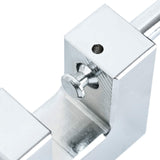 vidaXL Padlock Silver Steel