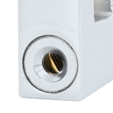 vidaXL Padlock Silver Steel