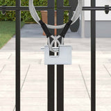 vidaXL Padlock Silver Steel