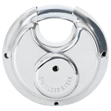 vidaXL Discusloten met sleutels 2 pcs Zilver 6 x 2,3 x 6 cm