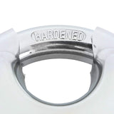vidaXL Discusloten met sleutels 2 pcs Zilver 6 x 2,3 x 6 cm