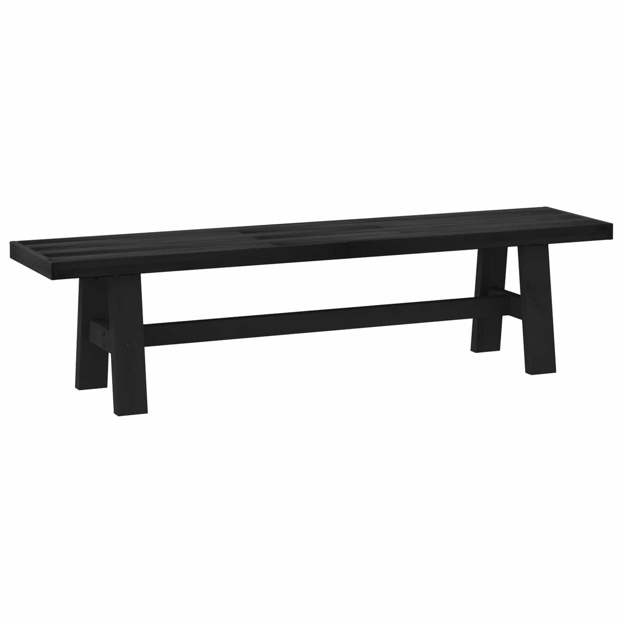 vidaXL Eetbank NOAIN A-vormige poten 180x40x45 cm massief hout
