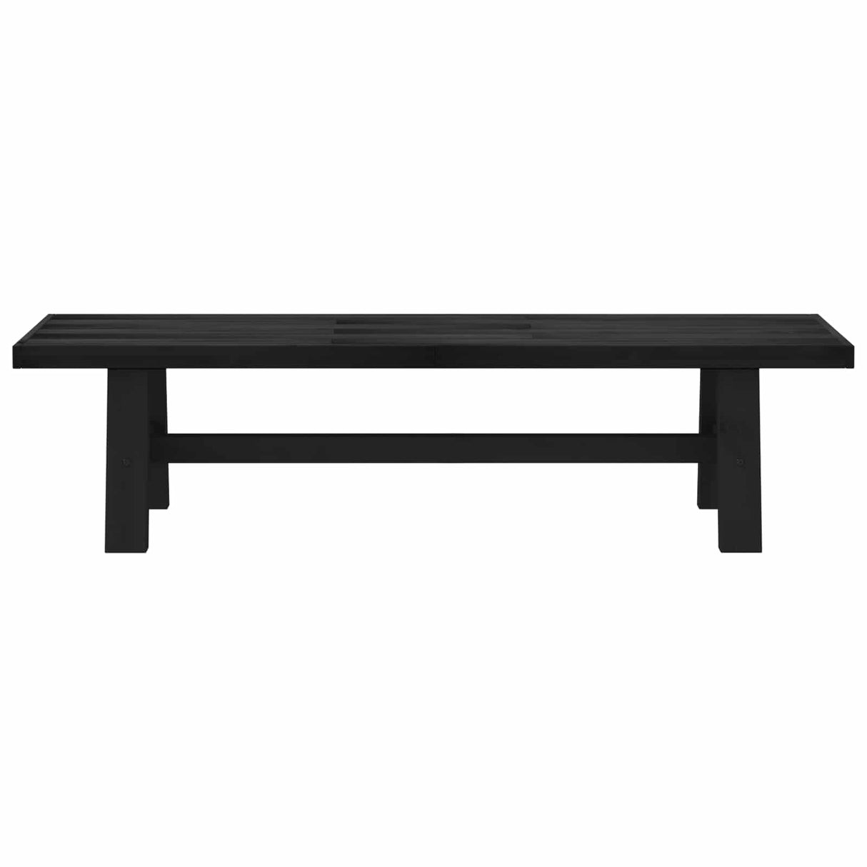 vidaXL Eetbank NOAIN A-vormige poten 180x40x45 cm massief hout