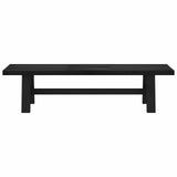 vidaXL Eetbank NOAIN A-vormige poten 180x40x45 cm massief hout