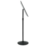 vidaXL Pedestal Poster Stand Silver A3 PVC and Steel