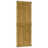 vidaXL Schuifdeur Corona HoningBruin 70 x 210 cm Massief grenenhout