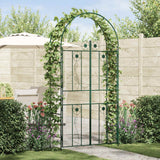 vidaXL Tuinboog Effen Zwart 115 x 37 x 226 cm