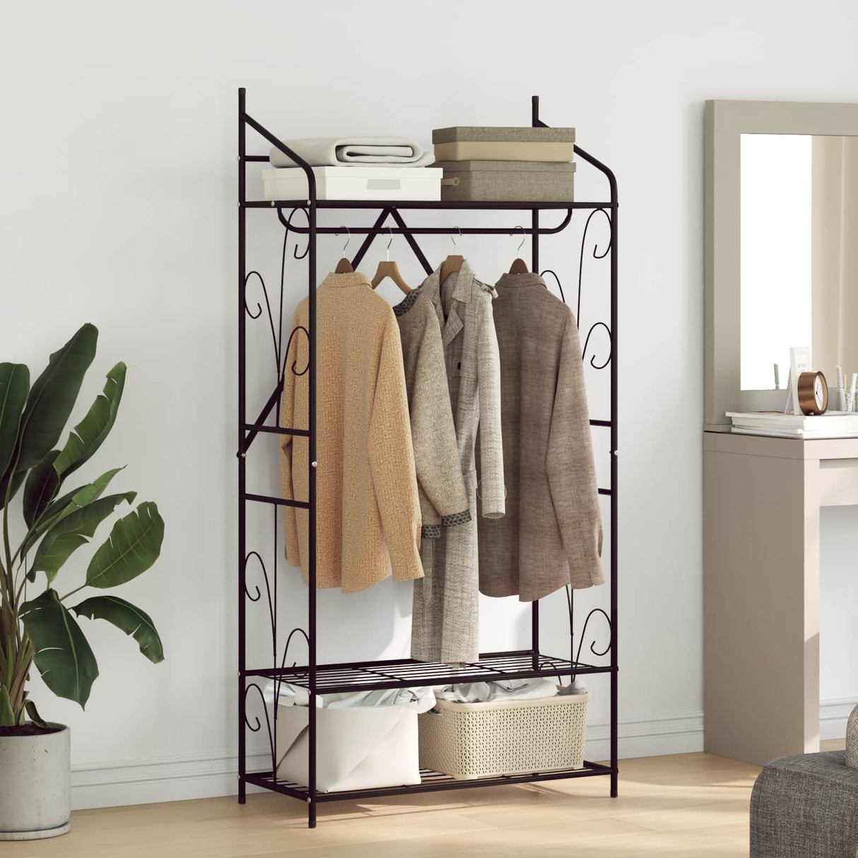 vidaXL Open Kledingkast Effen 2 pcs 78 x 36 x 158 cm