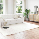 vidaXL Faux Schaapsvacht Tapijt Tafalla Wit 60 x 110 cm Polyester