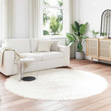 vidaXL Faux Schaapsvacht Tapijt Tafalla Wit 60 x 110 cm Polyester
