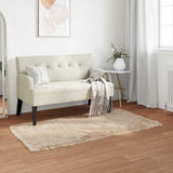 vidaXL Faux Schaapsvacht Tapijt Tafalla Wit 60 x 110 cm Polyester