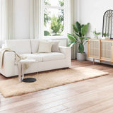 vidaXL Faux Schaapsvacht Tapijt Tafalla Wit 60 x 110 cm Polyester