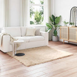 vidaXL Faux Schaapsvacht Tapijt Tafalla Wit 60 x 110 cm Polyester