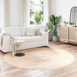 vidaXL Faux Schaapsvacht Tapijt Tafalla Wit 60 x 110 cm Polyester