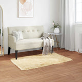 vidaXL Faux Schaapsvacht Tapijt Tafalla Wit 60 x 110 cm Polyester