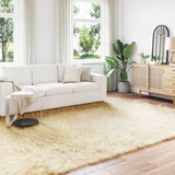 vidaXL Faux Schaapsvacht Tapijt Tafalla Wit 60 x 110 cm Polyester