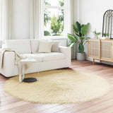vidaXL Faux Schaapsvacht Tapijt Tafalla Wit 60 x 110 cm Polyester
