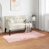 vidaXL Faux Schaapsvacht Tapijt Tafalla Wit 60 x 110 cm Polyester