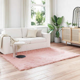 vidaXL Faux Schaapsvacht Tapijt Tafalla Wit 60 x 110 cm Polyester