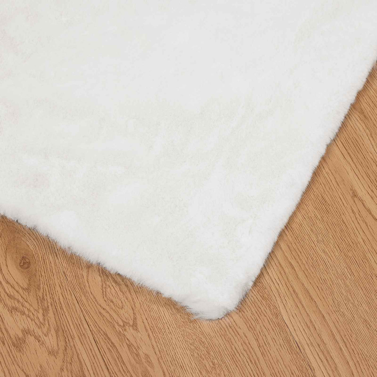 vidaXL Antislip neplamellen schapenvacht tapijt Olite Wit 60 x 110 cm