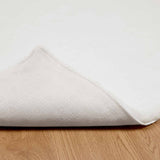 vidaXL Antislip neplamellen schapenvacht tapijt Olite Wit 60 x 110 cm