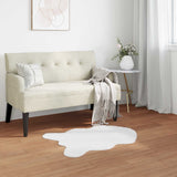 vidaXL Antislip neplamellen schapenvacht tapijt Olite Wit 60 x 110 cm