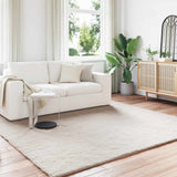vidaXL Antislip neplamellen schapenvacht tapijt Olite Wit 60 x 110 cm