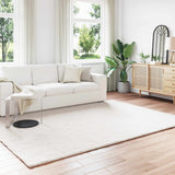 vidaXL Antislip neplamellen schapenvacht tapijt Olite Wit 60 x 110 cm