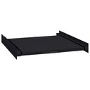 vidaXL Tussenplank voor Wasmachine Zwart 60 x 60 x 8 cm Staal