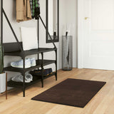 vidaXL Vloerkleed HUARTE laagpolig zacht wasbaar 60x110 cm antraciet