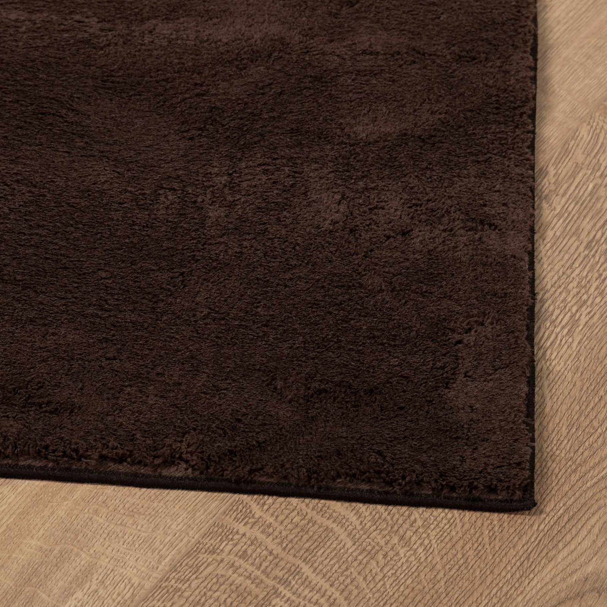vidaXL Vloerkleed HUARTE laagpolig zacht wasbaar 60x110 cm antraciet