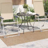 vidaXL Vloerkleden Rechthoekig AGIRA Naturel 150 x 80 cm Polyester