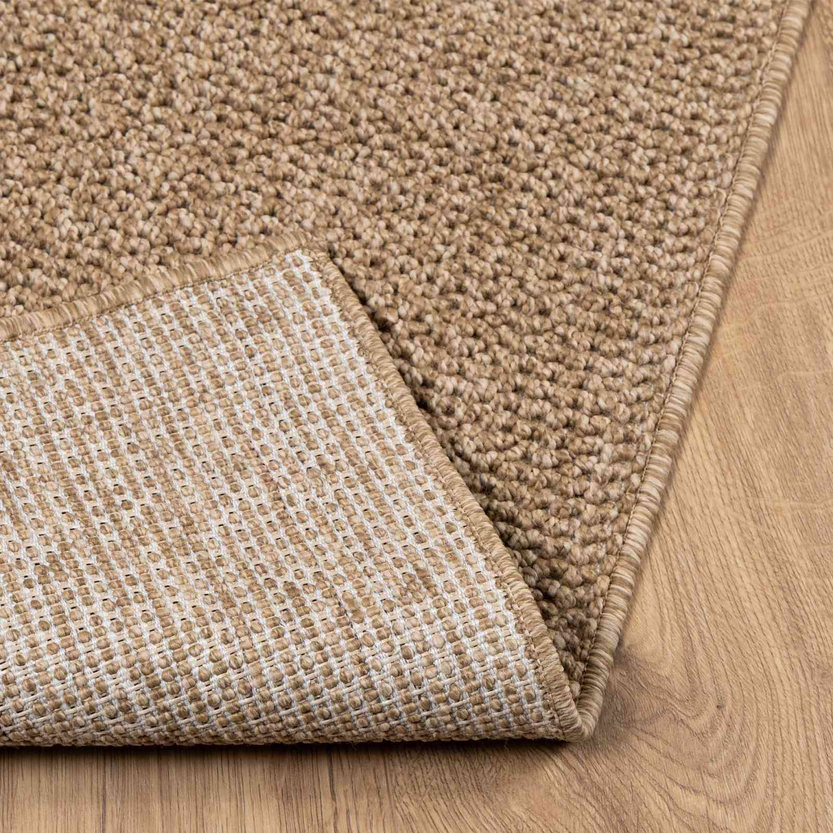 vidaXL Vloerkleden Rechthoekig AGIRA Naturel 150 x 80 cm Polyester
