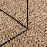 vidaXL Vloerkleden Rechthoekig AGIRA Naturel 150 x 80 cm Polyester