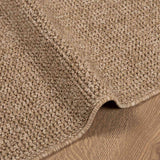 vidaXL Vloerkleden Rechthoekig AGIRA Naturel 150 x 80 cm Polyester
