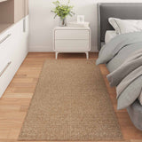 vidaXL Vloerkleden Rechthoekig AGIRA Naturel 150 x 80 cm Polyester