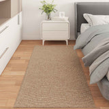 vidaXL Vloerkleden Rechthoekig AGIRA Naturel 150 x 80 cm Polyester
