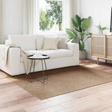 vidaXL Vloerkleden Rechthoekig AGIRA Naturel 150 x 80 cm Polyester