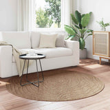 vidaXL Vloerkleden Rechthoekig AGIRA Naturel 150 x 80 cm Polyester