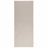 vidaXL Vloerkleden Rechthoekig FARO Crème 150 x 80 cm Polyester