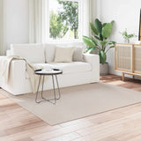 vidaXL Vloerkleden Rechthoekig FARO Crème 150 x 80 cm Polyester