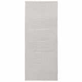 vidaXL Vloerkleden Rechthoekig PALMERAS Crème 150 x 80 cm Polyester