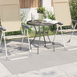 vidaXL Vloerkleden Rechthoekig PALMERAS Crème 150 x 80 cm Polyester
