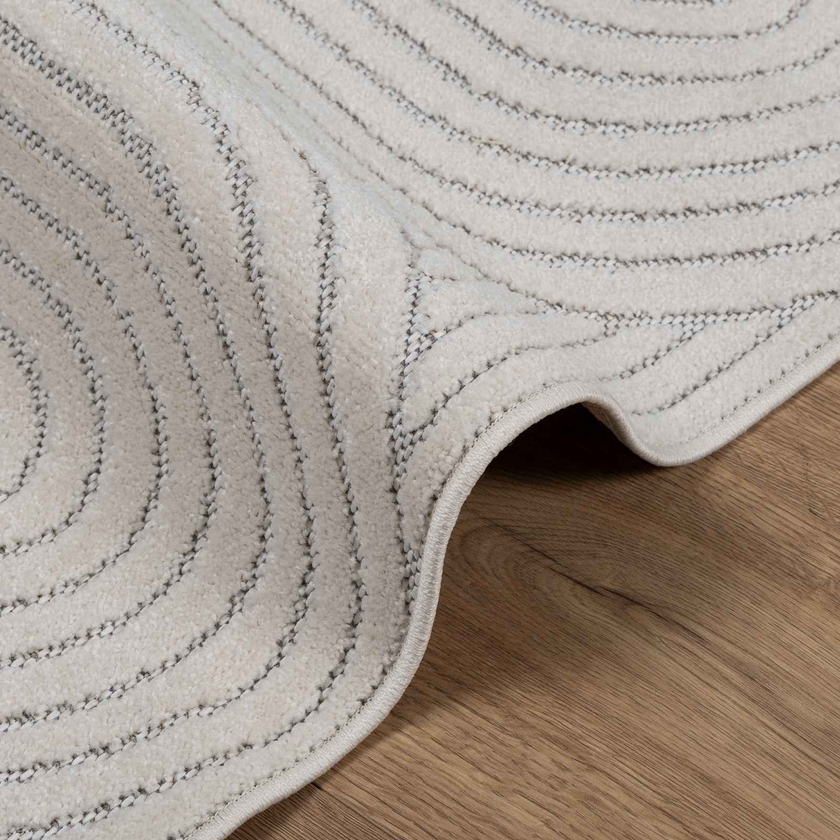 vidaXL Vloerkleden Rechthoekig PALMERAS Crème 150 x 80 cm Polyester