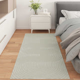 vidaXL Vloerkleden Rechthoekig PALMERAS Crème 150 x 80 cm Polyester