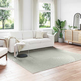 vidaXL Vloerkleden Rechthoekig PALMERAS Crème 150 x 80 cm Polyester