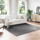 vidaXL Vloerkleden Rechthoekig PALMERAS Crème 150 x 80 cm Polyester